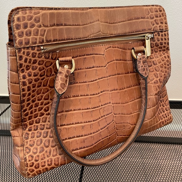 Michael Kors Crocodile Embossed Tote Bag - Picture 2 of 3